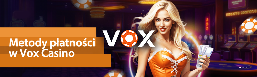Metody płatności w Vox Casino